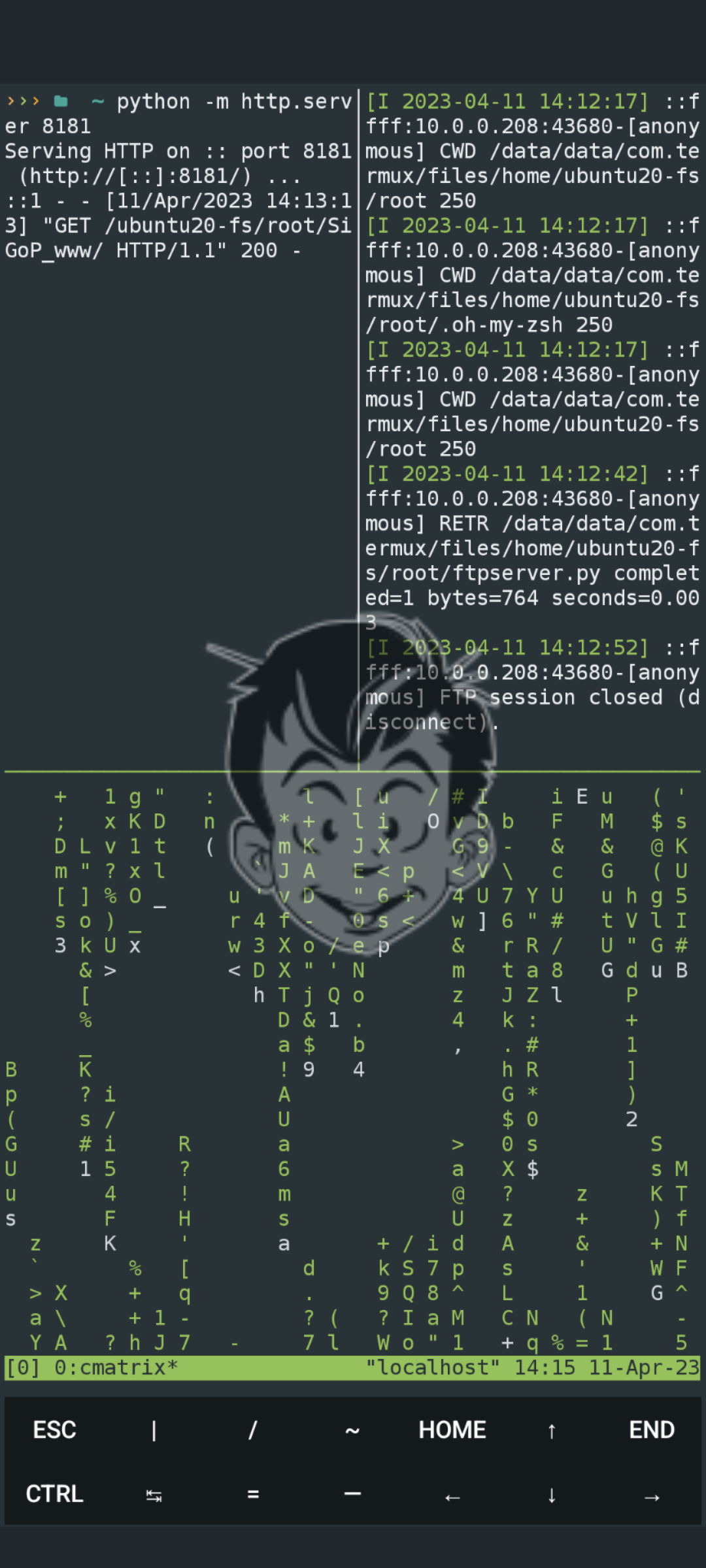 Termux - Servidor ftp y www en Android